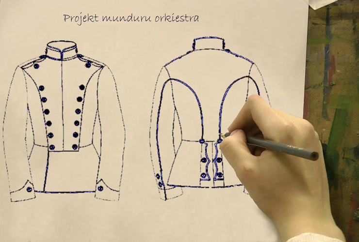 making design - orchestra uniform