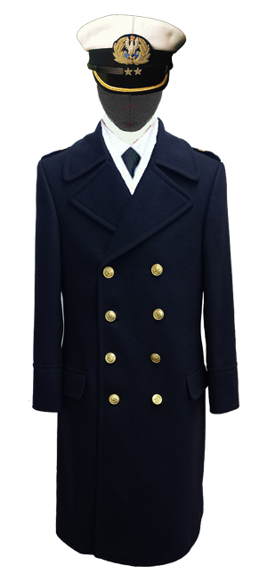 Navy Officer's Overcoat