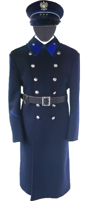 Polish Police Officer's Overcoat 
