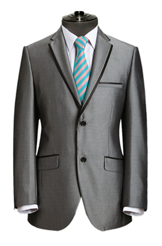 Bespoke Wedding Slim Fit Single Breasted 2 Buttons Suit