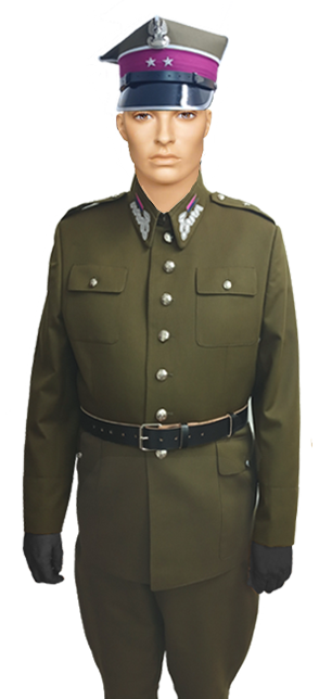 mundury historyczne szyte na miar mundur oficerski kawalerii WZ 36