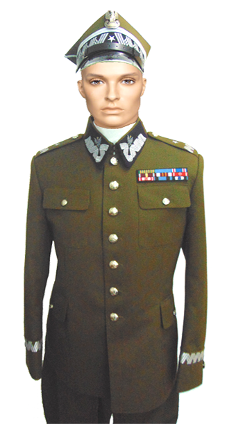 mundur oficerski WZ 36 - genera kurtka mundurowa generalski