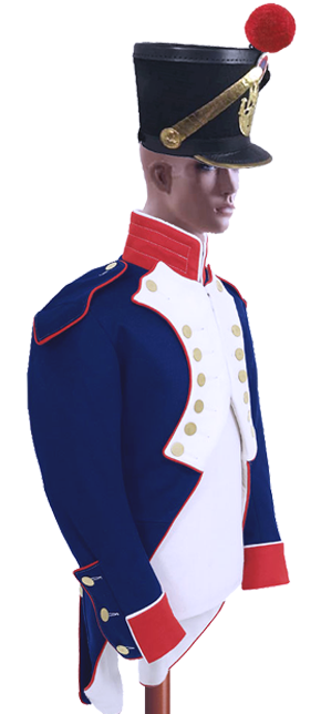 mundur onierza piechoty napoleoskiej 1812 szyty na miar